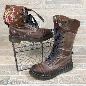 Dr. Martens Brown Triumph 1914 Distressed Boots